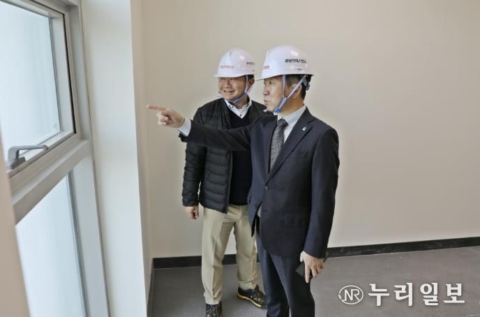 수원시 권선구, 서둔동 신청사 현장 마무리 점검