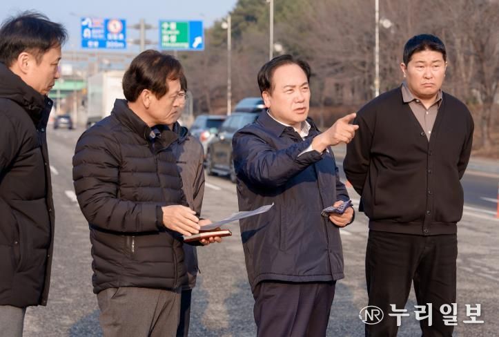 오산시, 세교6단지 남측 서부로 진입램프 현장점검