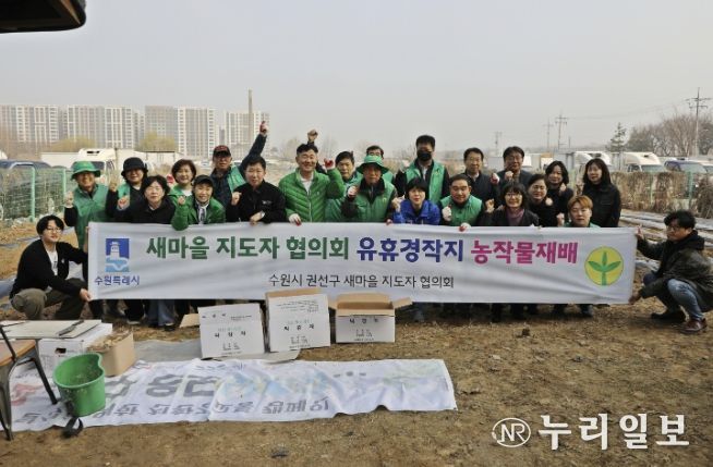 수원시 권선구 새마을지도자협의회, 소외계층 돕는 '사랑의 감자 심기' 행사 개최