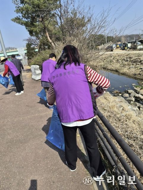 고양시 주교동 통장협의회, 봄맞이 마을대청소 실시