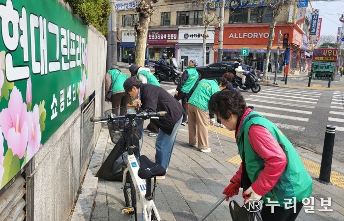 풍덕천1동 봄맞이 환경정화