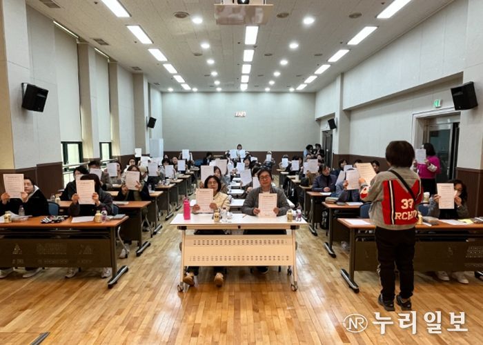 남양주시장애인복지관, 활동지원사 연차별 간담회 및 보수교육 성료