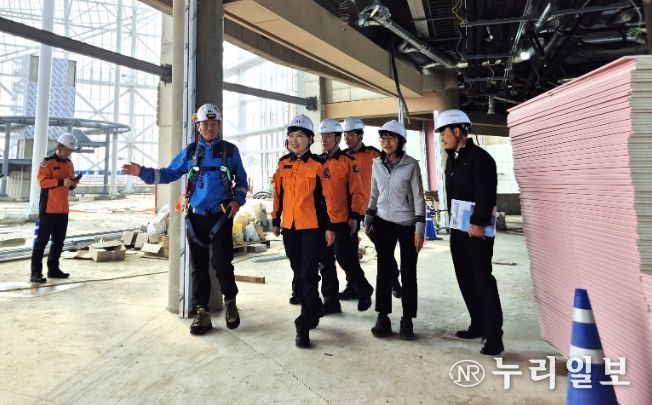 국립새만금수목원 대형 공사현장 화재예방 점검