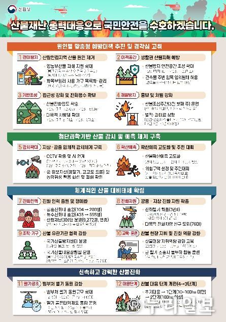 전국 산불방지 종합대책