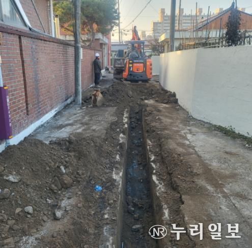 소규모 공사현장 사진