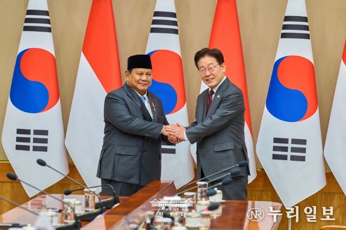 한·인도네시아 정상회담 확대회담(청와대)